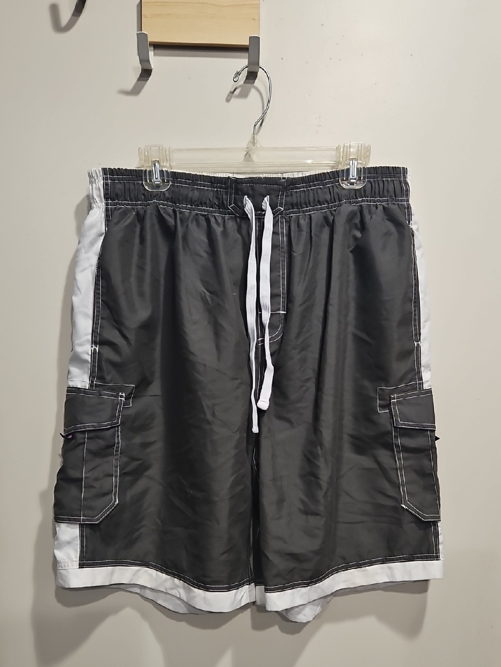 US ApparelMen's Cargo Cargo Shorts with Drawstring Waist XL